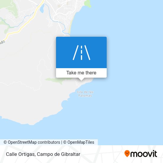 Calle Ortigas map