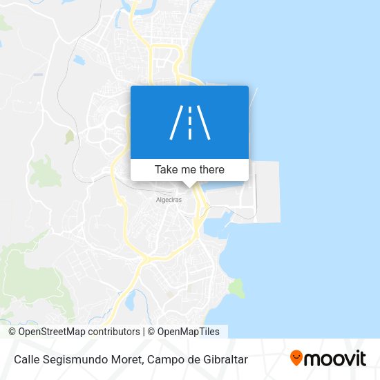 Calle Segismundo Moret map