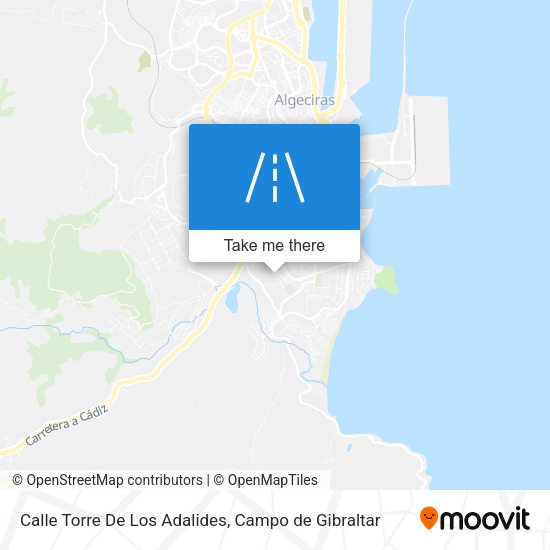 Calle Torre De Los Adalides map
