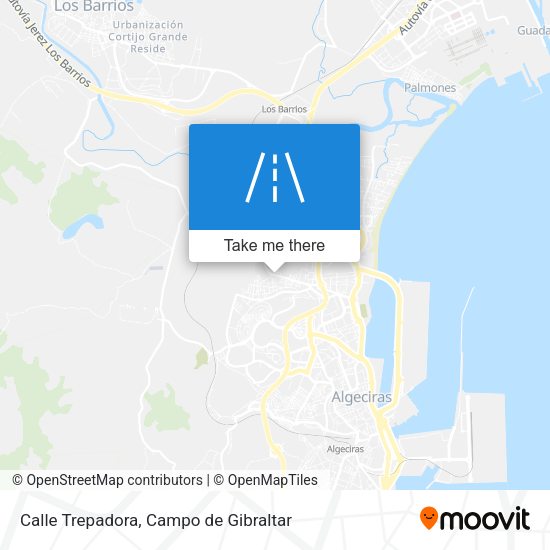 Calle Trepadora map