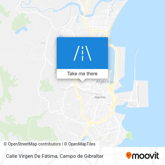 Calle Virgen De Fátima map
