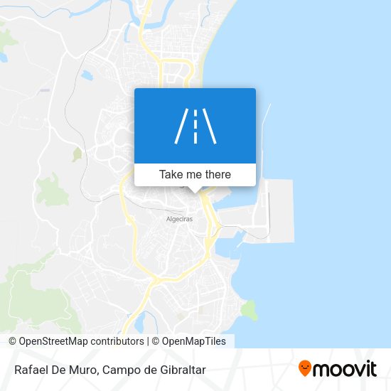 Rafael De Muro map