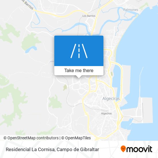Residencial La Cornisa map