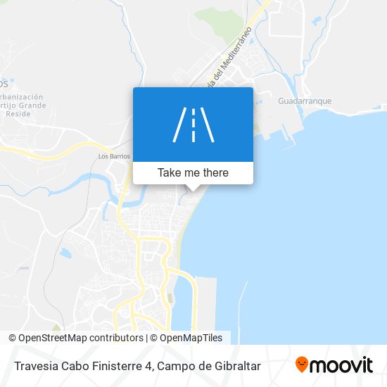 Travesia Cabo Finisterre 4 map