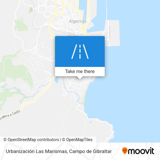 Urbanización Las Marismas map