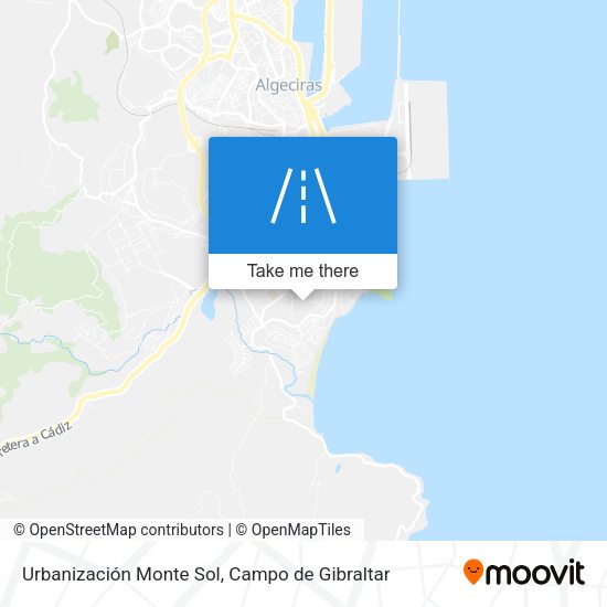 Urbanización Monte Sol map