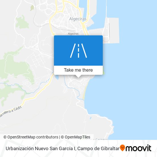 mapa Urbanización Nuevo San García I