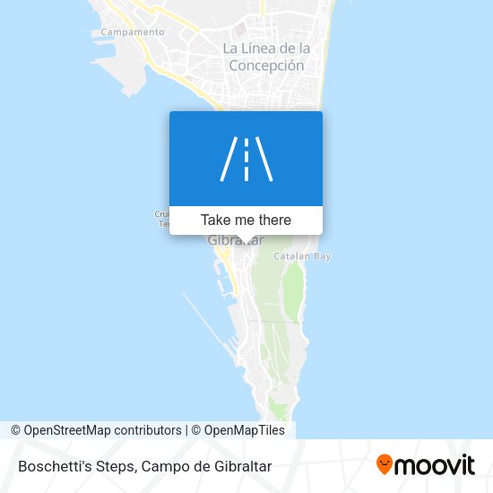 Boschetti's Steps map