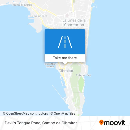 Devil's Tongue Road map