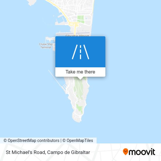 St Michael's Road map