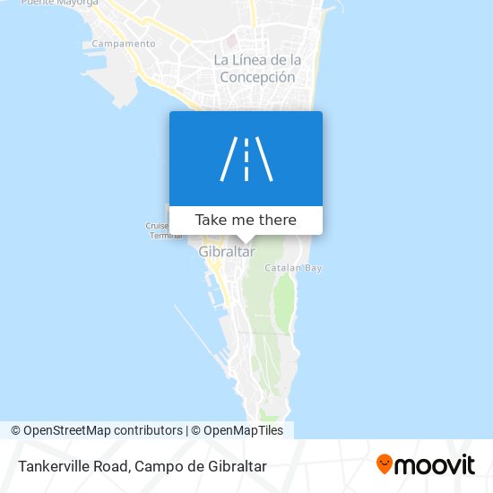 mapa Tankerville Road