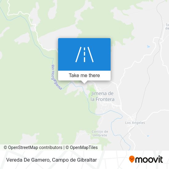 Vereda De Gamero map