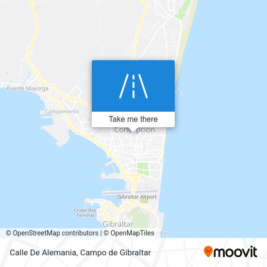 Calle De Alemania map