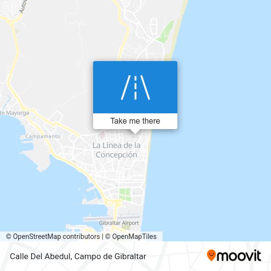 Calle Del Abedul map