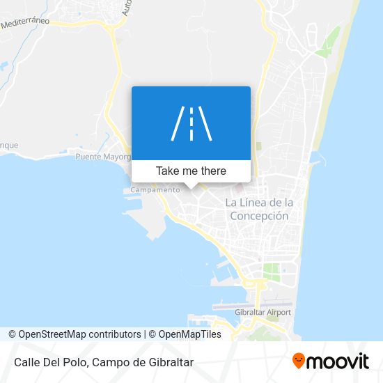 Calle Del Polo map