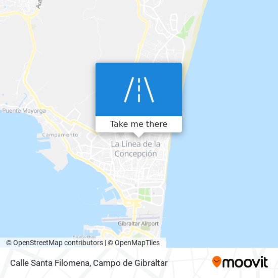 Calle Santa Filomena map