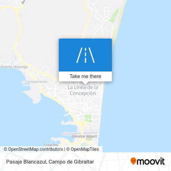 Pasaje Blancazul map