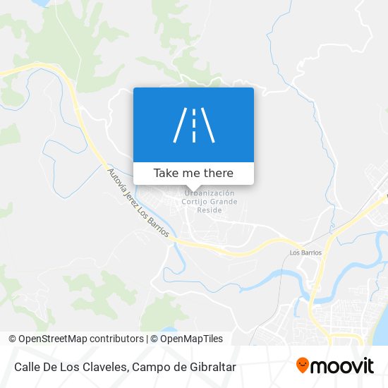 Calle De Los Claveles map