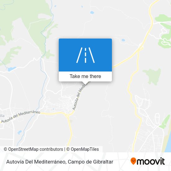 Autovía Del Mediterráneo map