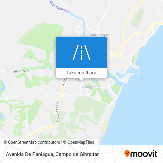 Avenida De Paniagua map