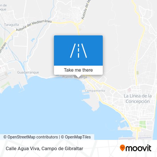 Calle Agua Viva map