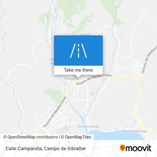 Calle Campanilla map