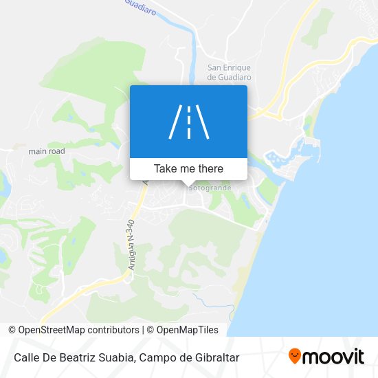 Calle De Beatriz Suabia map
