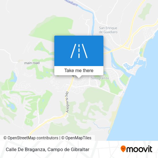 Calle De Braganza map