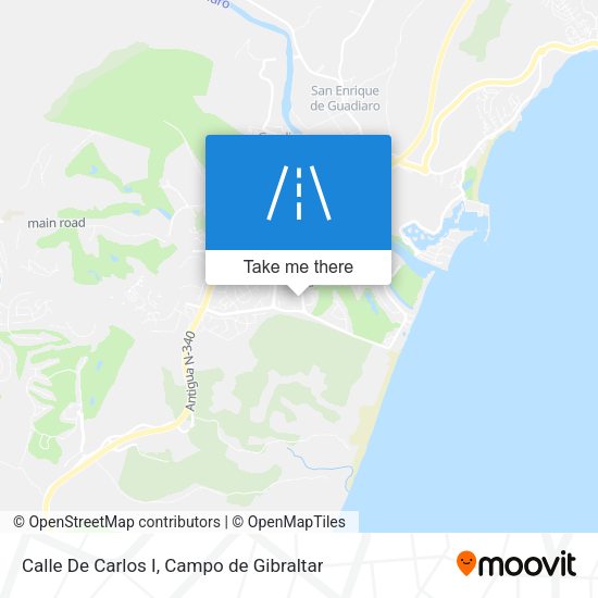 Calle De Carlos I map