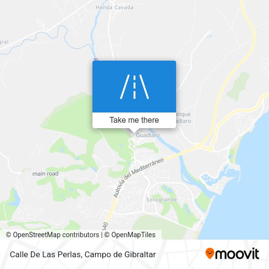 Calle De Las Perlas map