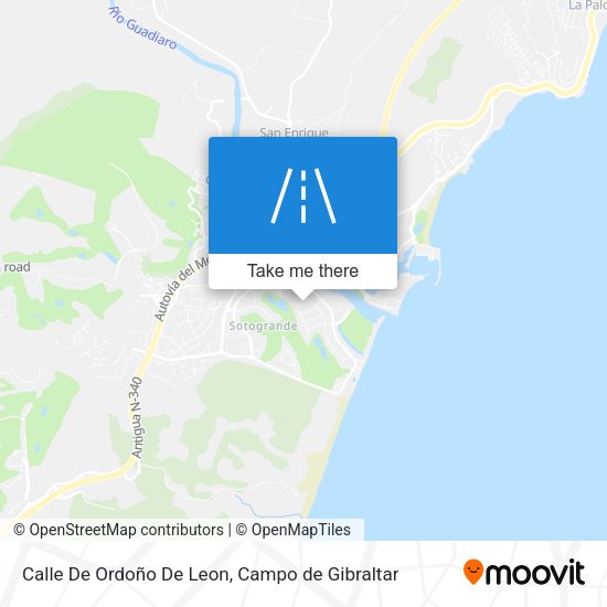 Calle De Ordoño De Leon map