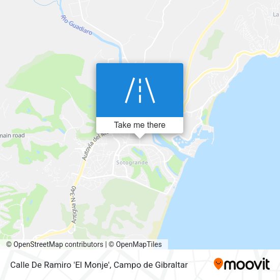 Calle De Ramiro 'El Monje' map