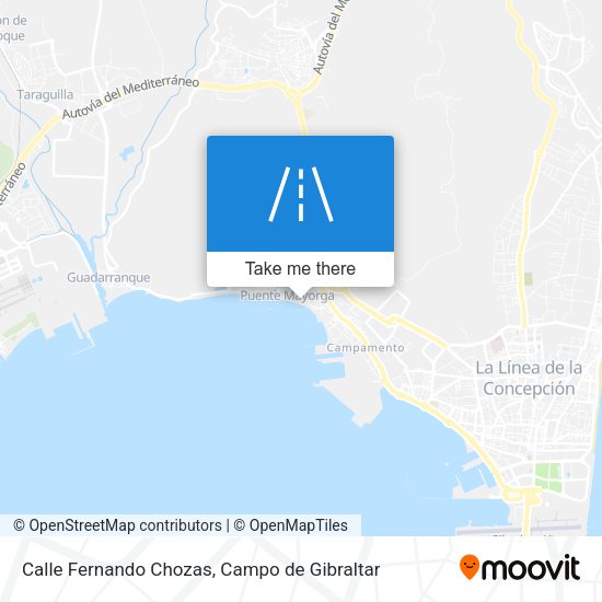 Calle Fernando Chozas map