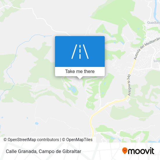 Calle Granada map