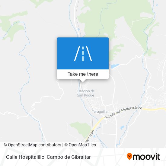 Calle Hospitalillo map