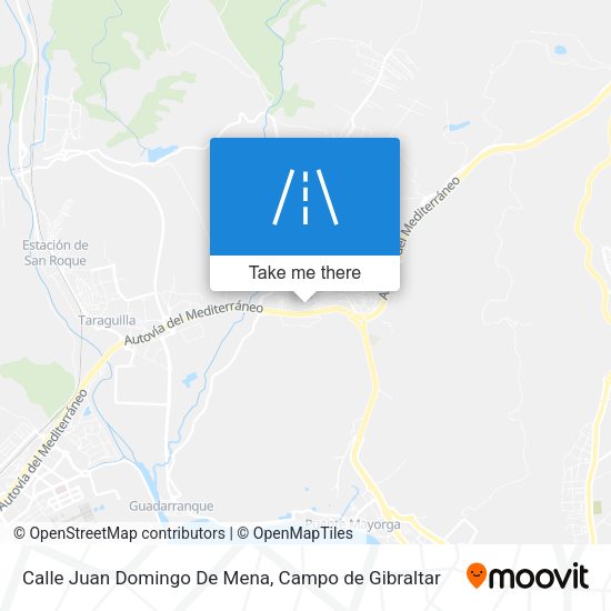 Calle Juan Domingo De Mena map