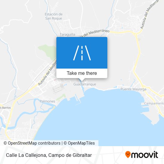 Calle La Callejona map