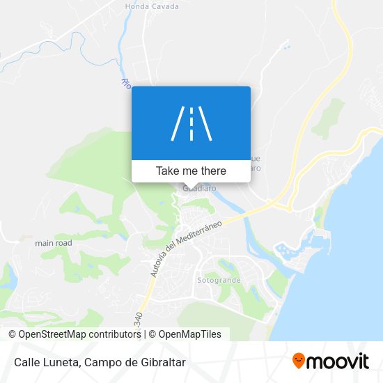 Calle Luneta map