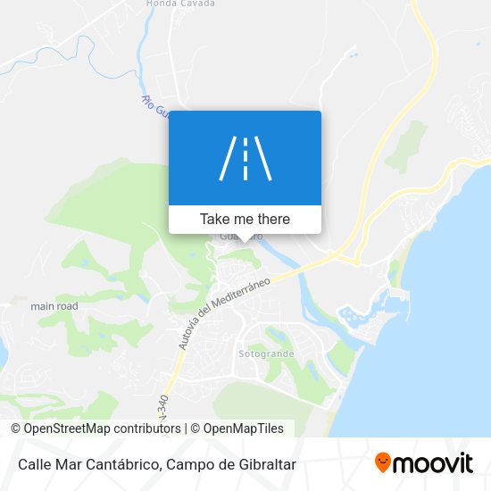 Calle Mar Cantábrico map