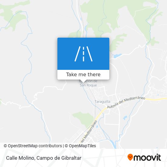 Calle Molino map