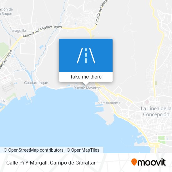 Calle Pi Y Margall map