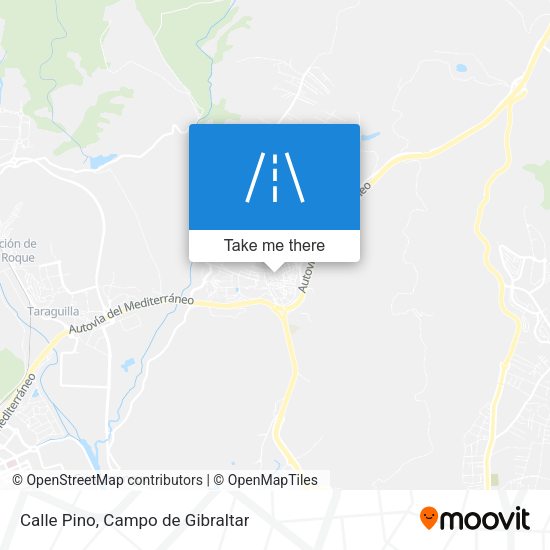 Calle Pino map
