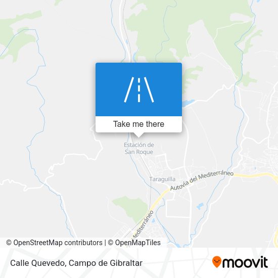 Calle Quevedo map