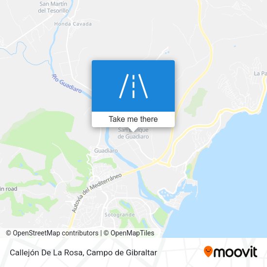 Callejón De La Rosa map