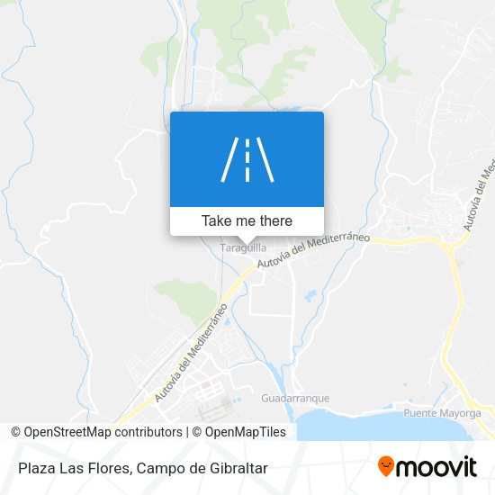 Plaza Las Flores map