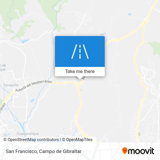 San Francisco map