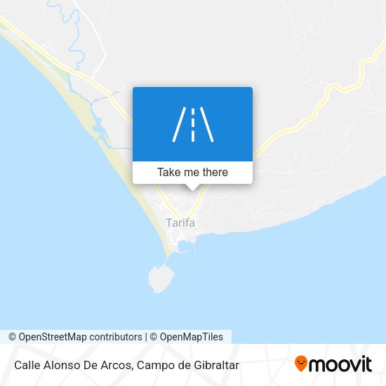 Calle Alonso De Arcos map