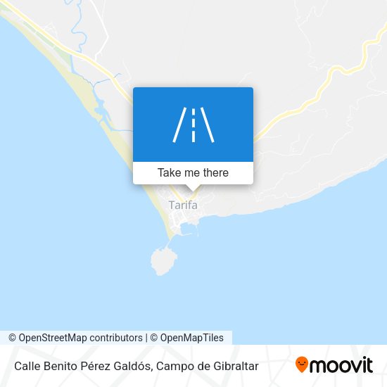 Calle Benito Pérez Galdós map