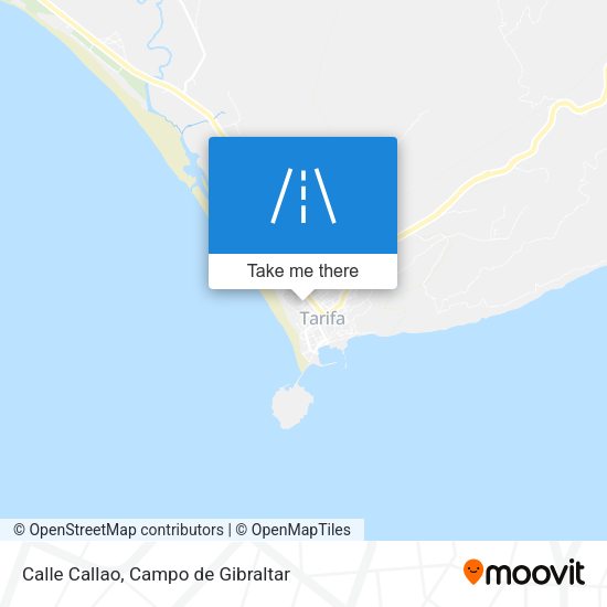 Calle Callao map