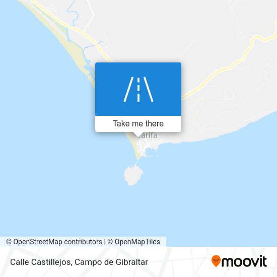 Calle Castillejos map